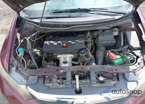 2012 Honda Civic Ex-L z USA, uszkodzony, nr VIN 2HGFB2F93CH544242